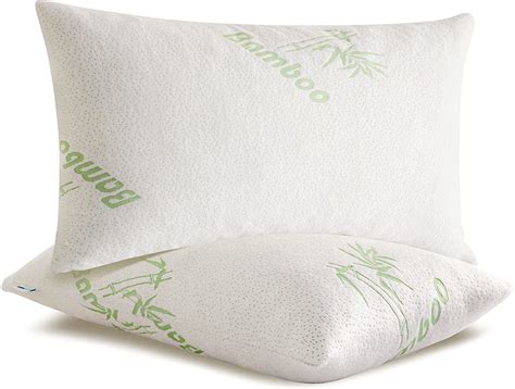 cooling bamboo memory foam pillow